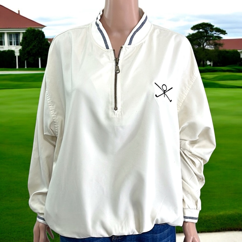 Akwa Men's Golf 1/4 Zip Windshirt Made in USA - Picture 11 of 16